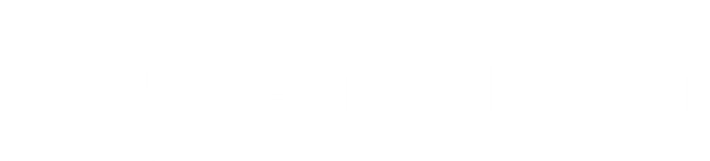 Teamviewer logo med skrift